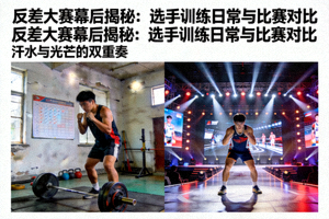 反差大赛幕后揭秘：选手训练日常与比赛对比